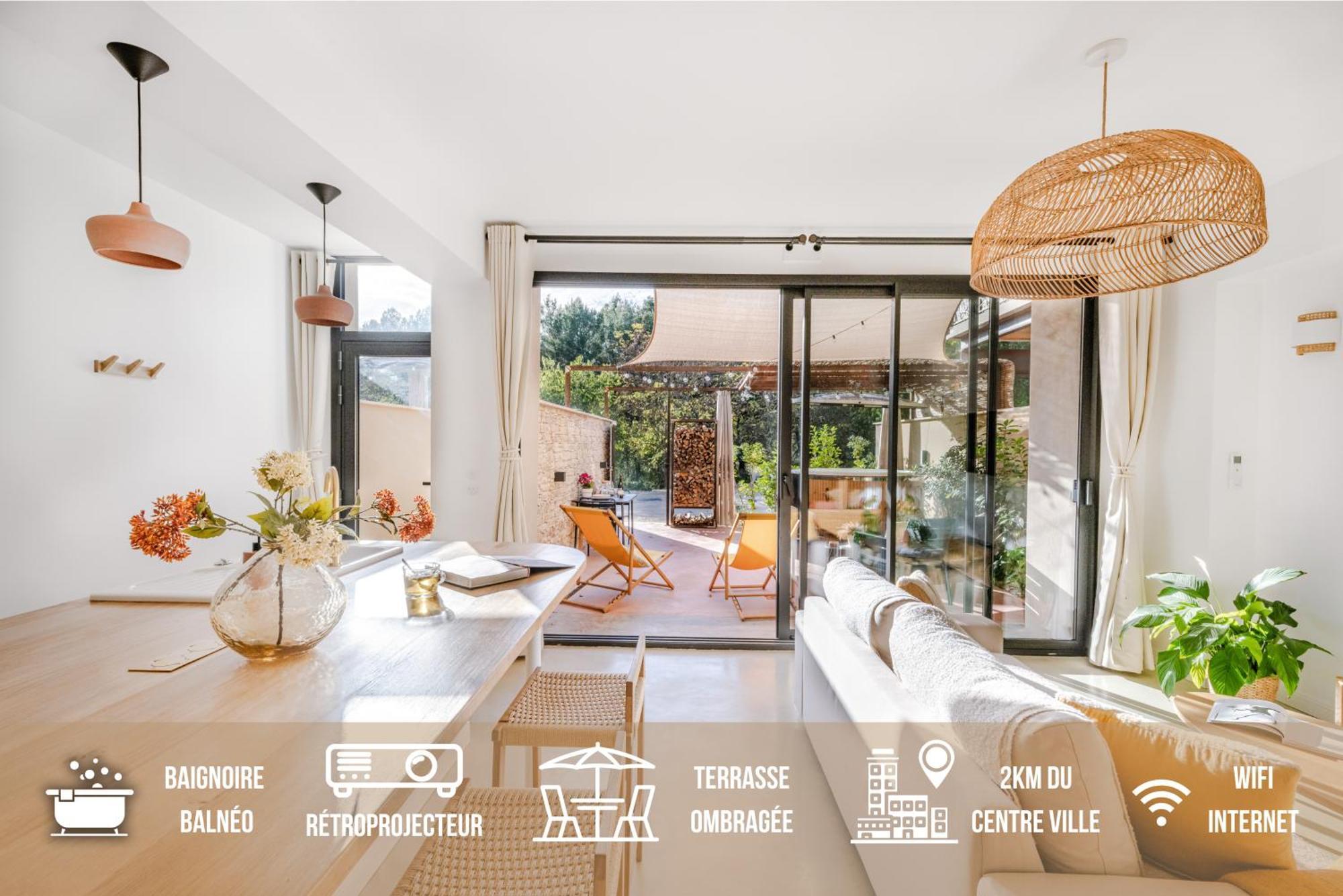 Hermes - Appartement Avec Jacuzzi Scandinave Nyons Kültér fotó